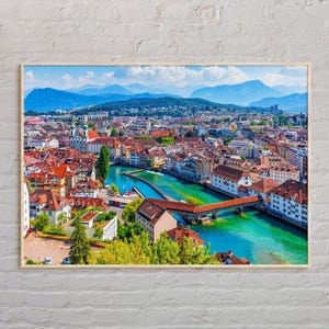 Real Photo, Switzerland Print, Switzerland Art, Switzerland Poster, Switzerland Photo, Switzerland Poster Print, Switzerland Decor