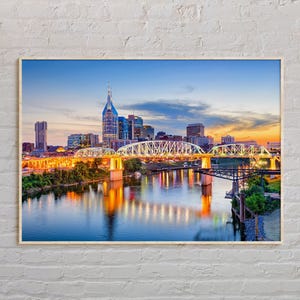 Real Photo, Nashville Print, Nashville Wall Art, Nashville Poster, Nashville Photo, Nashville Poster Print, Nashville Wall Decor