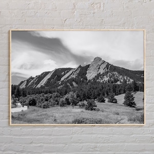 Noir et blanc, impression rocher, art mural rocher, affiche rocher, photo rocher, impression affiche rocher, décoration murale rocher, impression Colorado
