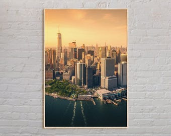 Real Photo, Manhattan Print, Manhattan Wall Art, Manhattan Poster, Manhattan Photo, Manhattan Poster Print, Manhattan Wall Decor, USA