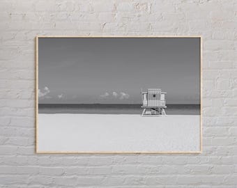 Black and White, Miami Beach Print, Miami Beach Art, Miami Beach Poster, Miami Beach Photo, Miami Beach Poster Print, Miami Beach Decor