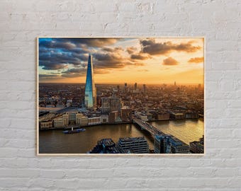 Real Photo, London Print, London Wall Art, London Poster, London Photo, London Poster Print, London Wall Decor, England Poster Print