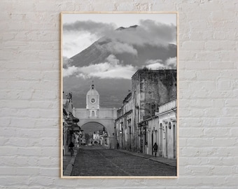Black and White, Guatemala Print, Guatemala Wall Art, Guatemala Poster, Guatemala Photo, Guatemala Poster Print, Guatemala Wall Decor