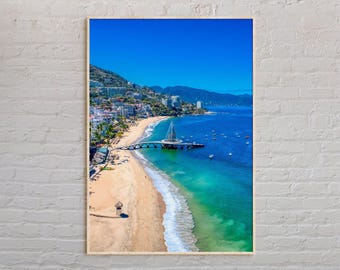Real Photo, Puerto Vallarta Print, Puerto Vallarta Wall Art, Puerto Vallarta Poster, Puerto Vallarta Photo, Puerto Vallarta Decor
