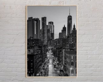 Black and White, New York State Print, New York Wall Art, New York Poster, New York Photo, New York Poster Print, New York Decor, USA