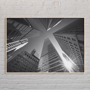 Schwarzweiß, Wall Street Druck, Wall Street Kunst, Wall Street Poster, Wall Street Foto, Wall Street Poster Druck, Wall Street Decor