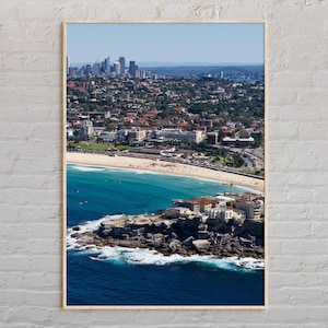 Real Photo, Bondi Beach Print, Bondi Beach Art, Bondi Beach Poster, Bondi Beach Photo, Bondi Beach Poster Print, Bondi Beach Decor