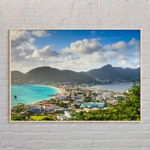 Vraie photo, impression Saint-Martin, art mural Saint-Martin, affiche Saint-Martin, photo Saint-Martin, déco Saint-Martin, impression des Caraïbes