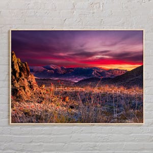 Echtes Foto, Big Bend Nationalpark Druck, Big Bend Wandkunst, Big Bend Poster, Big Bend Foto, Big Bend Poster Druck, Texas, USA Print