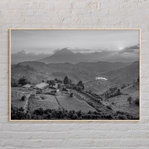 Black and White, Uganda Print, Uganda Wall Art, Uganda Poster, Uganda Photo, Uganda Poster Print, Uganda Wall Decor, Kampala, Africa Print