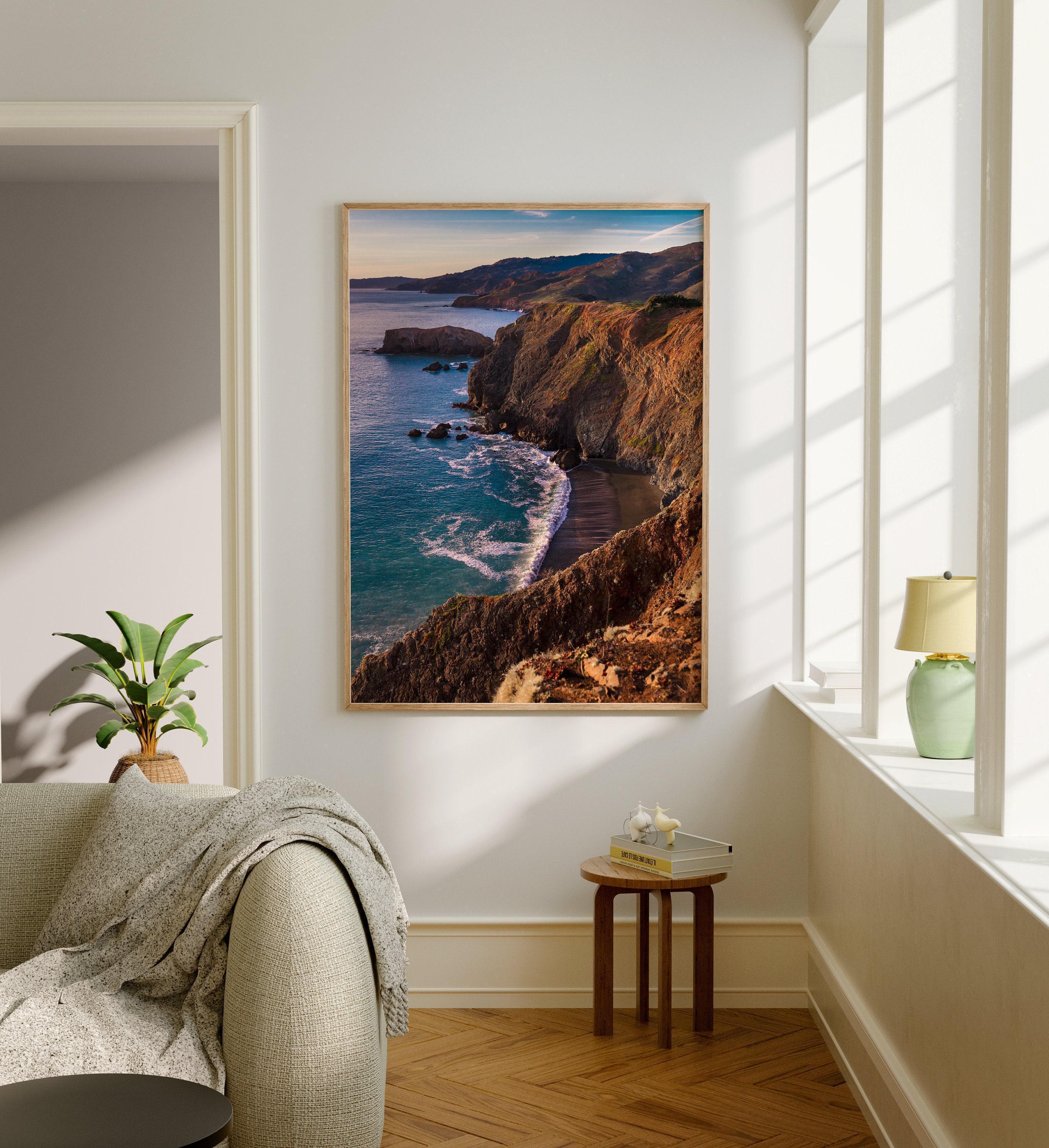 実写写真、北カリフォルニアのプリント、カリフォルニアのウォール