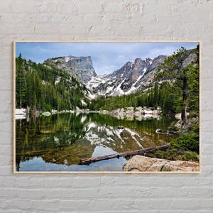 Real Photo, Rocky Mountain National Park Print, Rocky Mountain Wall Art, Rocky Mountain Poster, Rocky Mountain Photo, Colorado, USA
