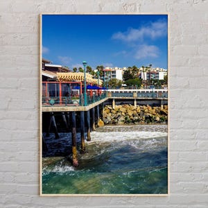 Real Photo, Redondo Beach Print, Redondo Beach Wall Art, Redondo Beach Poster, Redondo Beach Photo, Redondo Beach Decor, California