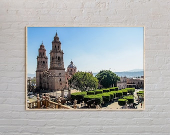 Real Photo, Morelia Print, Morelia Wall Art, Morelia Poster, Morelia Photo, Morelia Poster Print, Morelia Wall Decor, Mexico Poster