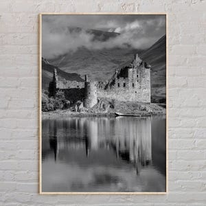 Black and White, Scotland Print, Scotland Wall Art, Scotland Poster, Scotland Photo, Scotland Poster Print, Scotland Wall Decor, UK Print