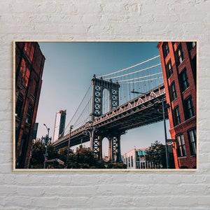 Real Photo, Brooklyn Print, Brooklyn Wall Art, Brooklyn Poster, Brooklyn Photo, New York City Poster Print, New York Poster Print