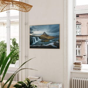 Riktigt foto, Island-tryck, Island-väggkonst, Island-affisch, Island-foto, Island-affischtryck, Island-väggdekoration, Europa-tryck bild 4