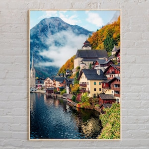 Real Photo, Austria Print, Austria Wall Art, Austria Poster, Austria Photo, Austria Poster Print, Austria Wall Decor, Europe Poster