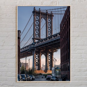 Real Photo, Brooklyn Print, Brooklyn Wall Art, Brooklyn Poster, Brooklyn Photo, New York City Poster Print, New York Poster Print