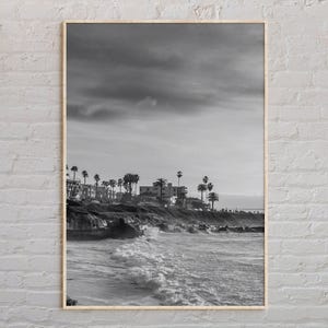 Black and White, San Diego Print, San Diego Wall Art, San Diego Poster, San Diego Photo, San Diego Poster Print, California Poster Print