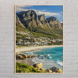 Real Photo, Cape Town Print, Cape Town Wall Art, Cape Town Poster, Cape Town Photo, Cape Town Poster Print, Cape Town Wall Decor