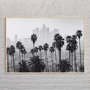Black and White, Los Angeles Print, Los Angeles Wall Art, Los Angeles Poster, Los Angeles Photo, Los Angeles Poster Print, California