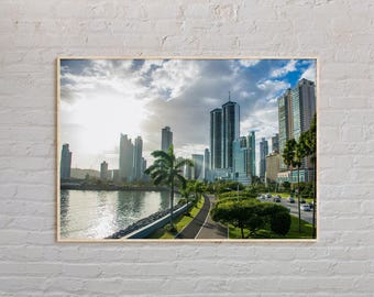 Real Photo, Panama City Print, Panama City Art, Panama City Poster, Panama City Photo, Panama City Poster Print, Panama City Decor
