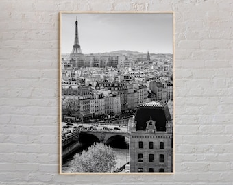 Bianco e nero, stampa di Parigi, arte murale di Parigi, poster di Parigi, foto di Parigi, stampa di poster di Parigi, decorazione murale di Parigi, stampa di poster della Francia