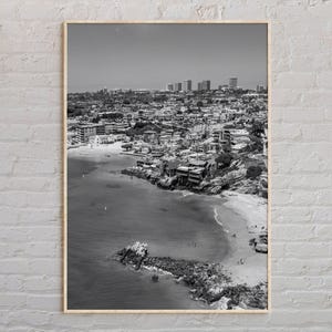 Black and White, Newport Beach Print, Newport Beach Wall Art, Newport Beach Poster, Newport Beach Photo, Newport Beach Decor, California