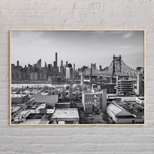 Black and White, Queens Print, Queens Wall Art, Queens Poster, Queens Photo, Queens Poster Print, Queens Wall Decor, New York Poster Print
