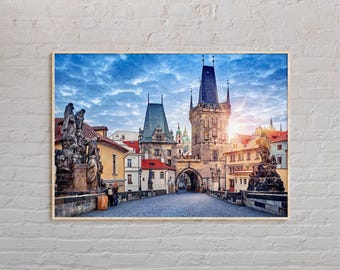 Real Photo, Prague Print, Prague Wall Art, Prague Poster, Prague Photo, Prague Poster Print, Prague Wall Decor, Czech Republic