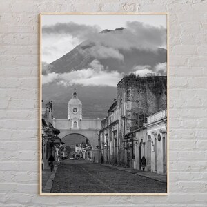 Black and White, Guatemala Print, Guatemala Wall Art, Guatemala Poster, Guatemala Photo, Guatemala Poster Print, Guatemala Wall Decor