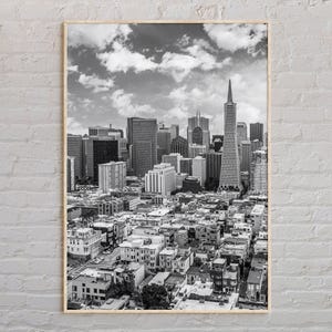 Black and White, San Francisco Print, San Francisco Wall Art, San Francisco Poster, San Francisco Photo, San Francisco Poster Print