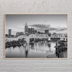 Black and White, Nashville Print, Nashville Wall Art, Nashville Poster, Nashville Photo, Nashville Poster Print, Nashville Wall Decor