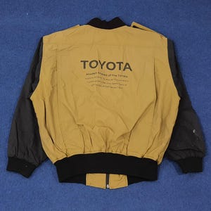 Vintage TRD Toyota Motorsports Racing Bomber Jacket