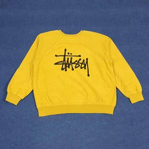Vintage Stussy Streetwear Custom Logo Sweatshirts