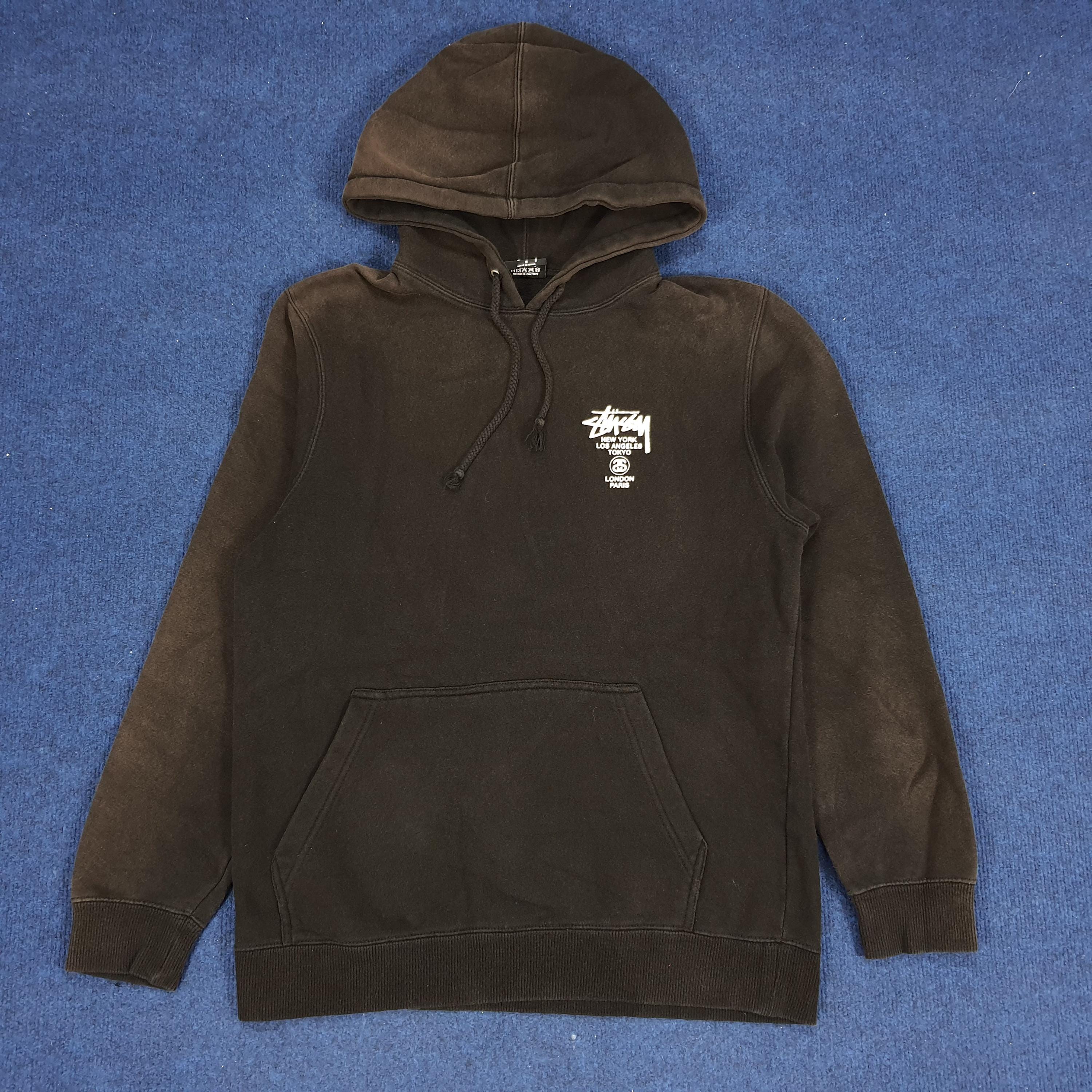 Stussy ドカジャン see description size S-XL Stussy zip cardigan jacket Seoul City