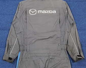 Vintage Mazda Japan Motorsports werkkleding overall