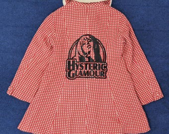 ジャケット・アウター HYSTERICS HYSTERIC GLAMOUR MODS COAT HYSTERIC GLAMOUR×DESTROY ALL MONSTERS Printed Mods Coat Khaki