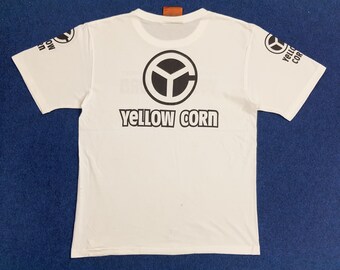 Vintage Motor Sport Yellow Corn T-shirt