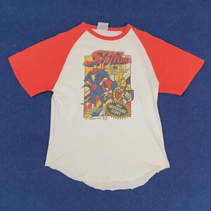 Vintage Space Future 90s American Super Hero Comics Tshirt