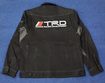 Chaqueta personalizada vintage TRD Toyota Motorsports Racing
