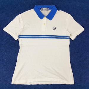 Vintage Sergio Tacchini Designer Polo Shirt