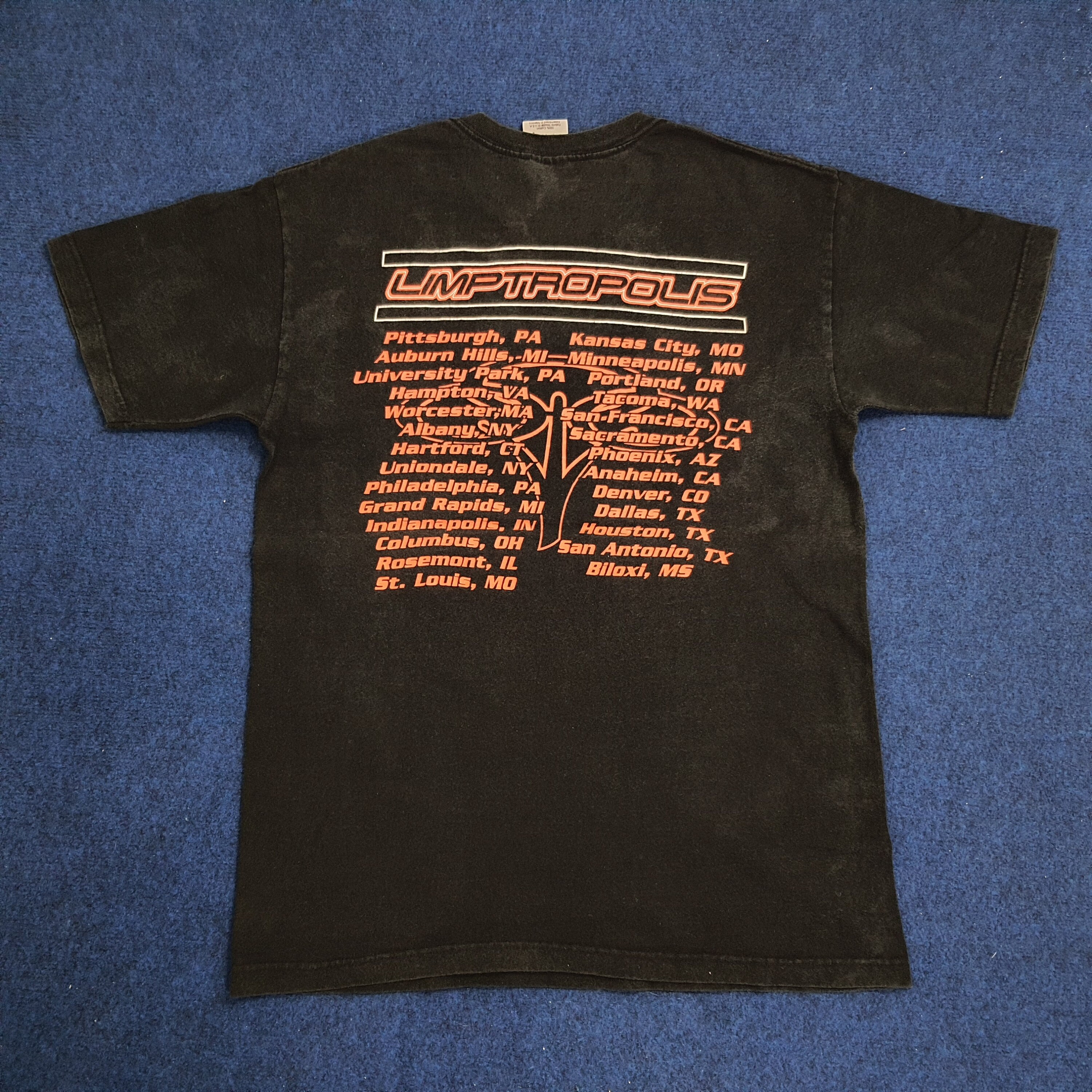 ミュージシャン 90s LIMPBIZKET T-SHIRT Vintage 90s Limp Bizkit T-shirt Alternative Rap Rock Nu