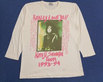 Kenji Sawada Japan Band Tour Long Sleeve T-shirt