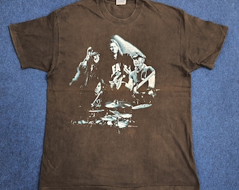 Vintage 90's Mr Big American Rock Band Black Large T Shirt Get