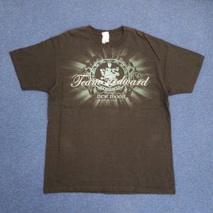 Vintage Team Edward The Twilight New Moon Movie T-shirt