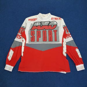 Vintage AXO Sports Motocross Action Typ S Renn-T-Shirt