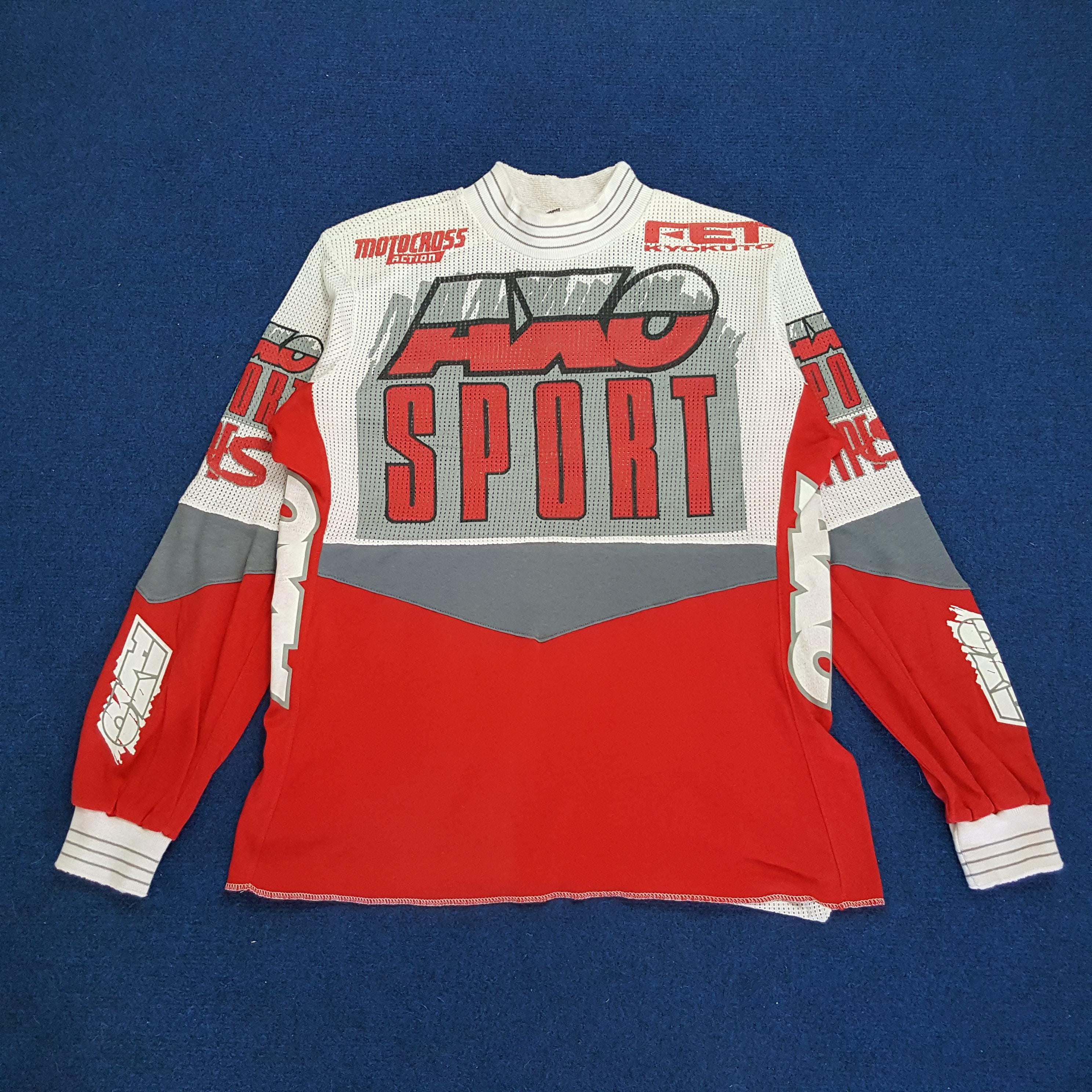Vintage AXO Sport Racing Team Shirt Motocross Moto-x Race