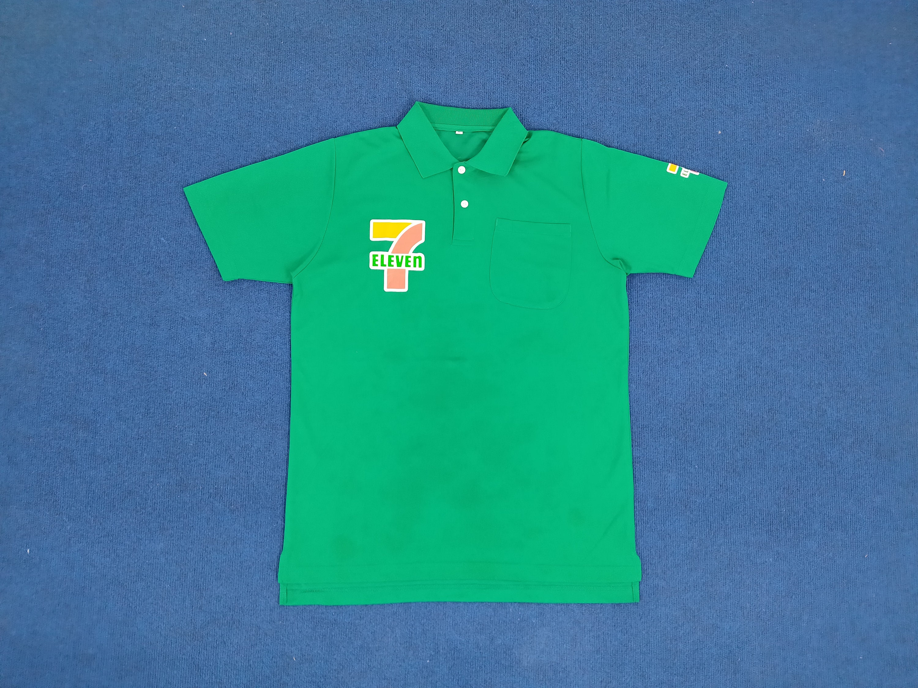 Japan 7 ELEVEN Staff Uniform Polo Shirt